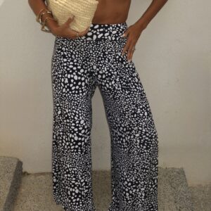 Calça Flare Joice Poá